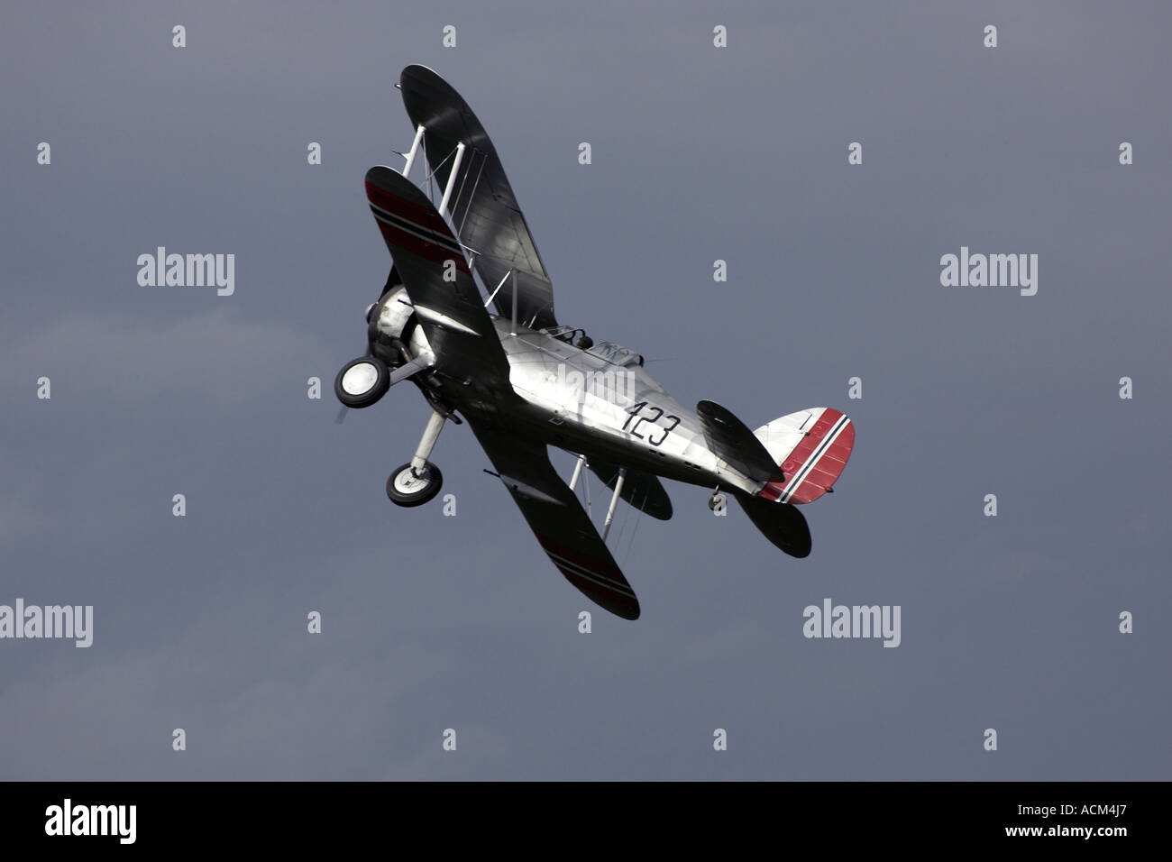 Gloster Gladiator 1935 RAF fighter biplano Foto Stock