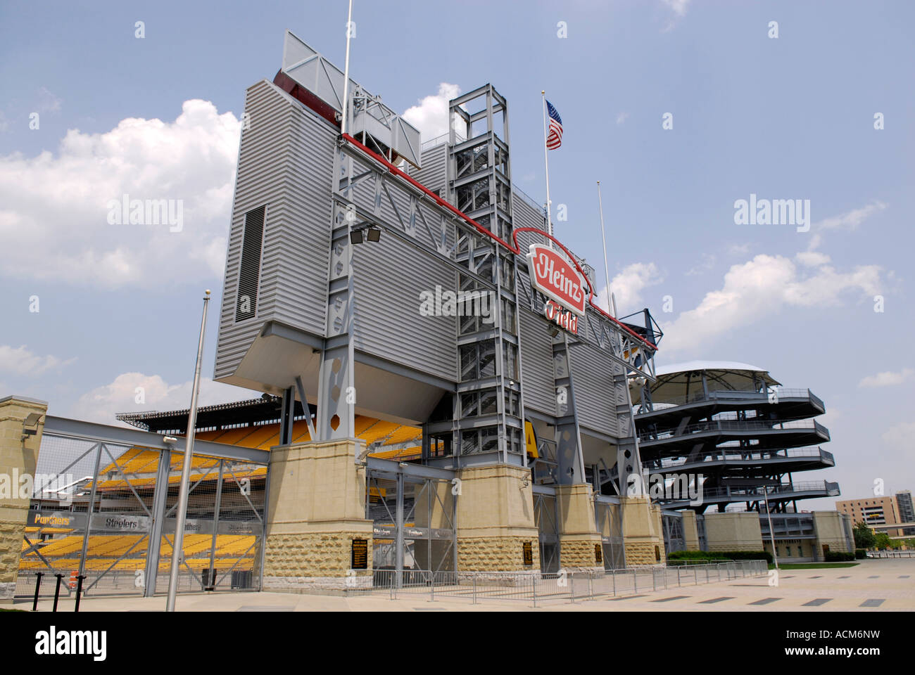 Heinz Field la casa della squadra di calcio professionistico Pittsburgh Steelers nella città di Pittsburgh Pennsylvania Pa USA Foto Stock