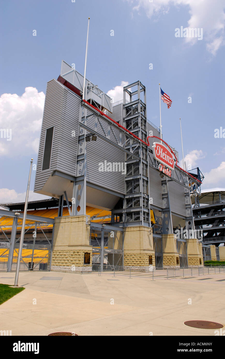 Heinz Field la casa della squadra di calcio professionistico Pittsburgh Steelers nella città di Pittsburgh Pennsylvania Pa USA Foto Stock