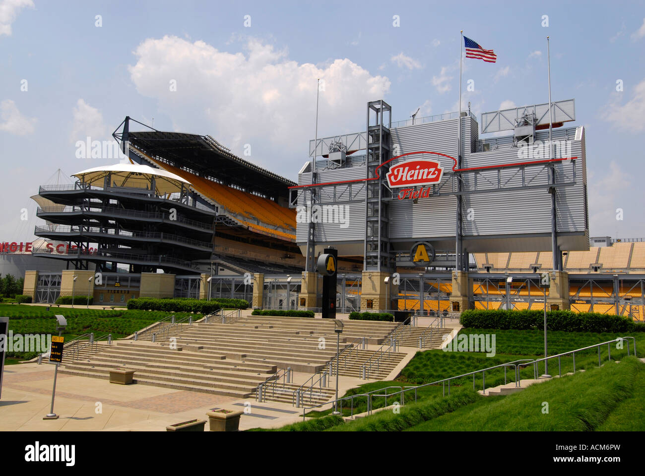 Heinz Field la casa della squadra di calcio professionistico Pittsburgh Steelers nella città di Pittsburgh Pennsylvania Pa USA Foto Stock