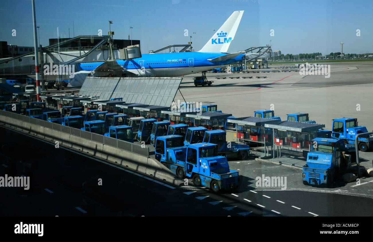 Aeroporto Schiphol di Amsterdam Holland Europa Foto Stock