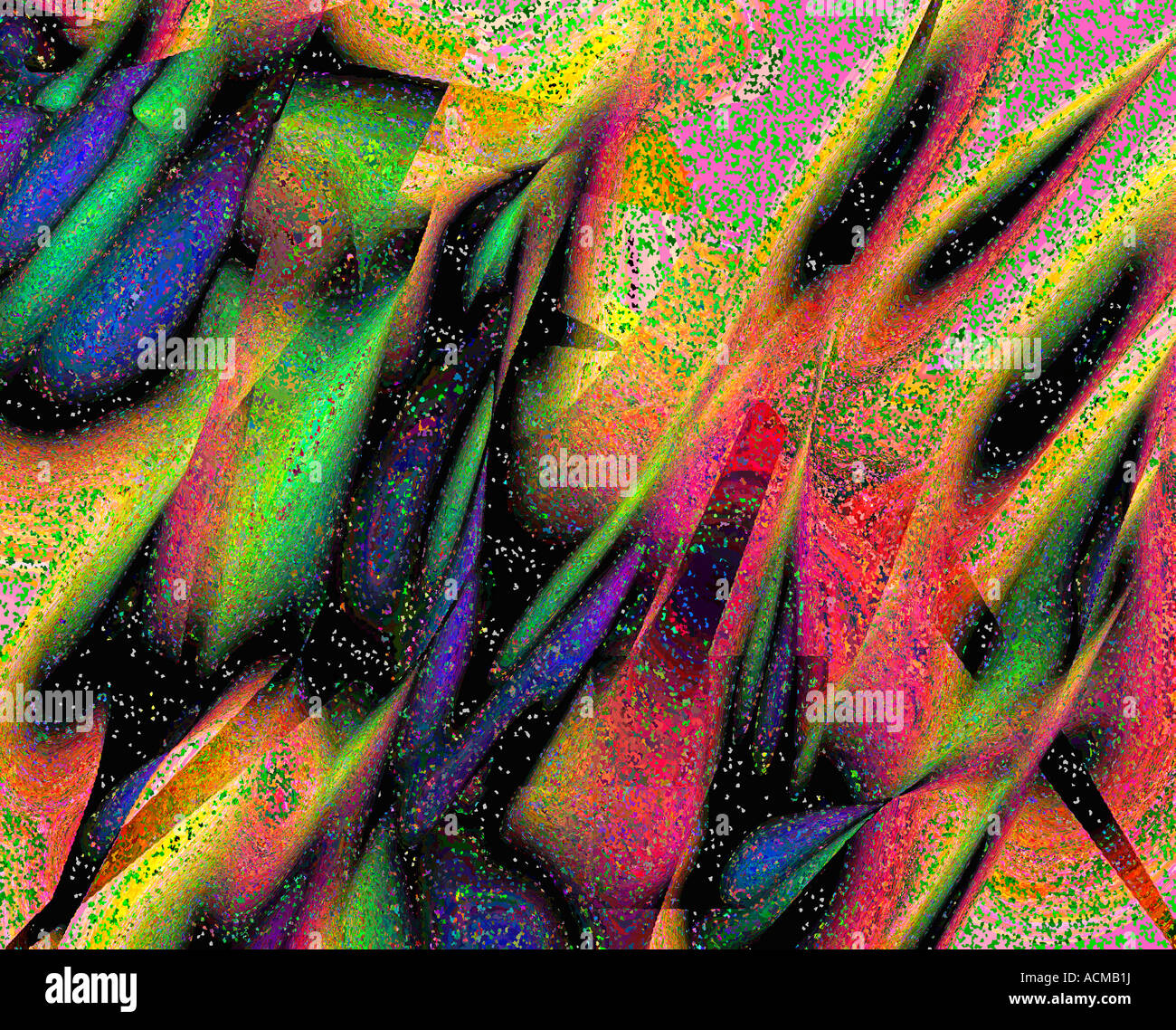 Northern Lights è un abstract , immagine concettuale Foto Stock