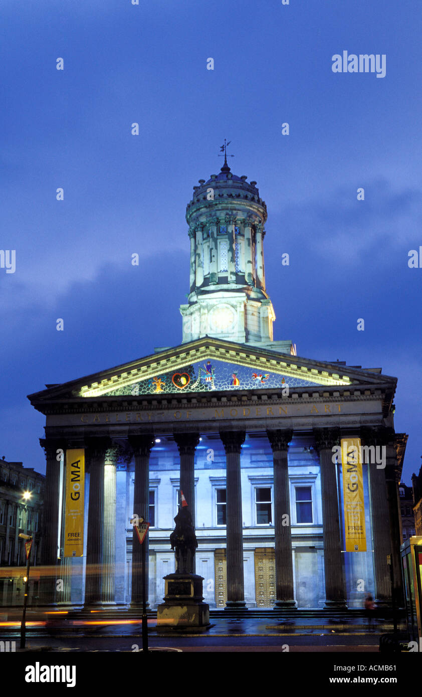 Scozia Glasgow Galleria di arte moderna vicino a George Square e al centro della città Foto Stock