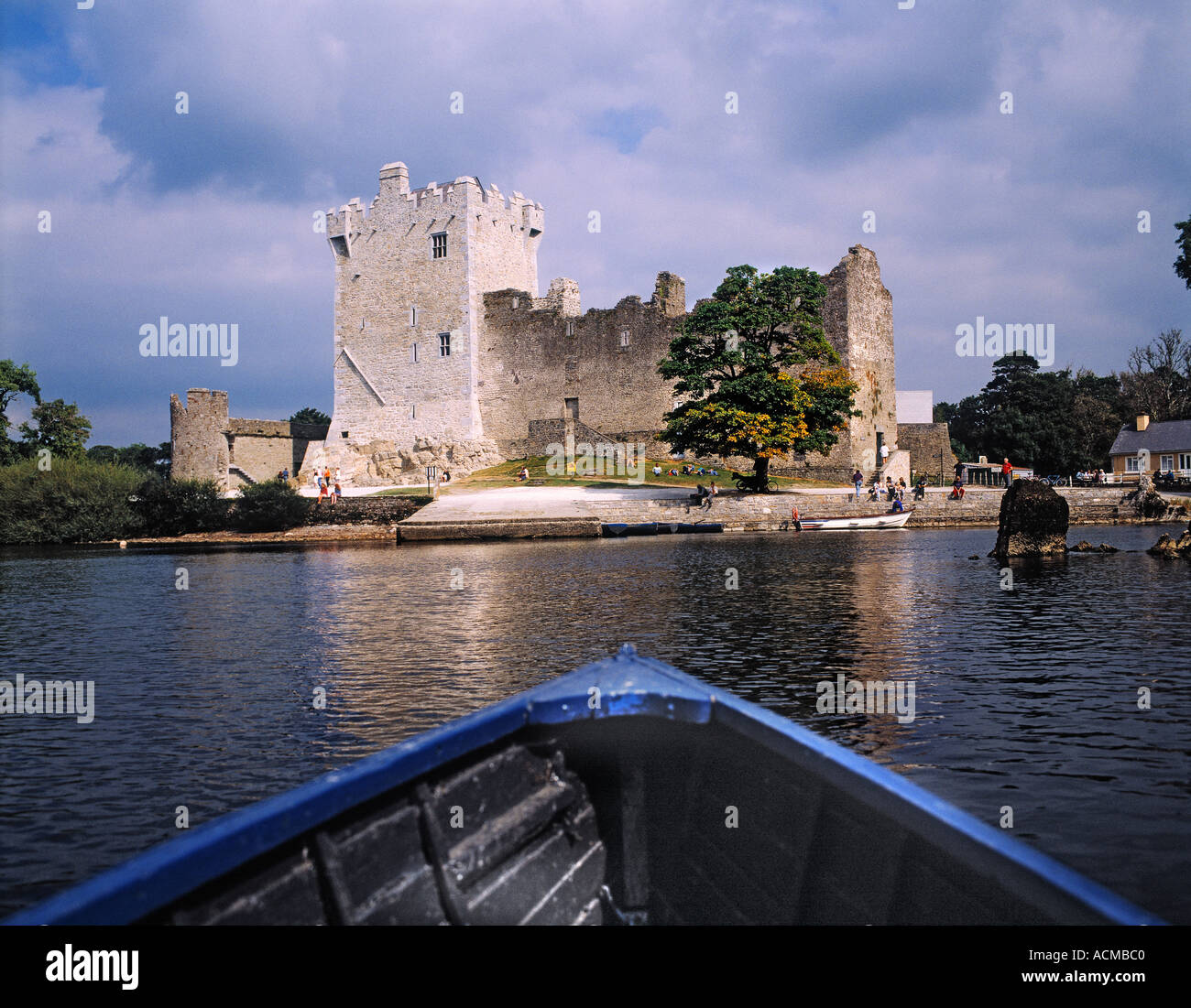 Castello di Ross County Kerry Repubblica di Irlanda Eire Foto Stock