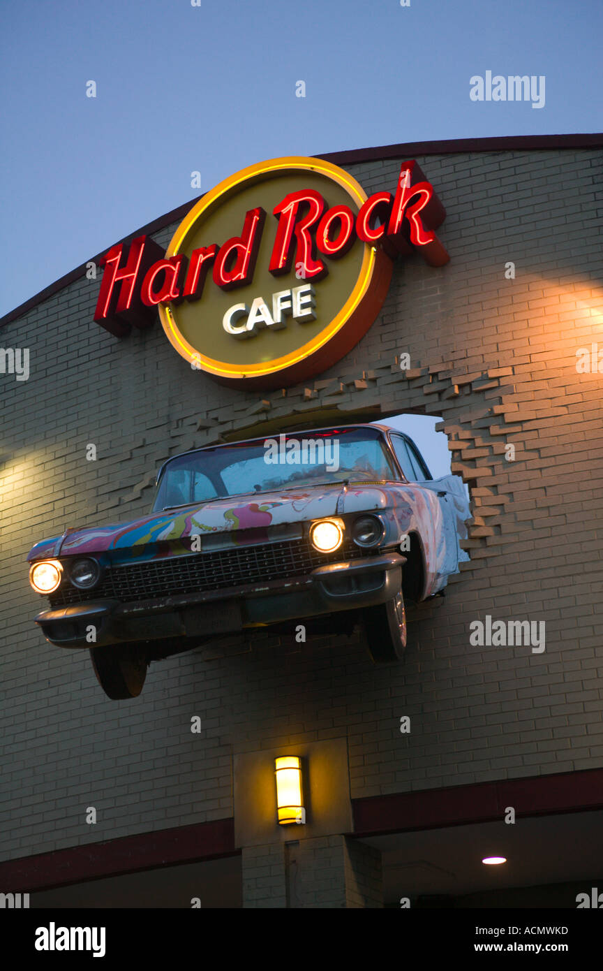 Hard Rock Cafe Niagara Falls New York Foto Stock