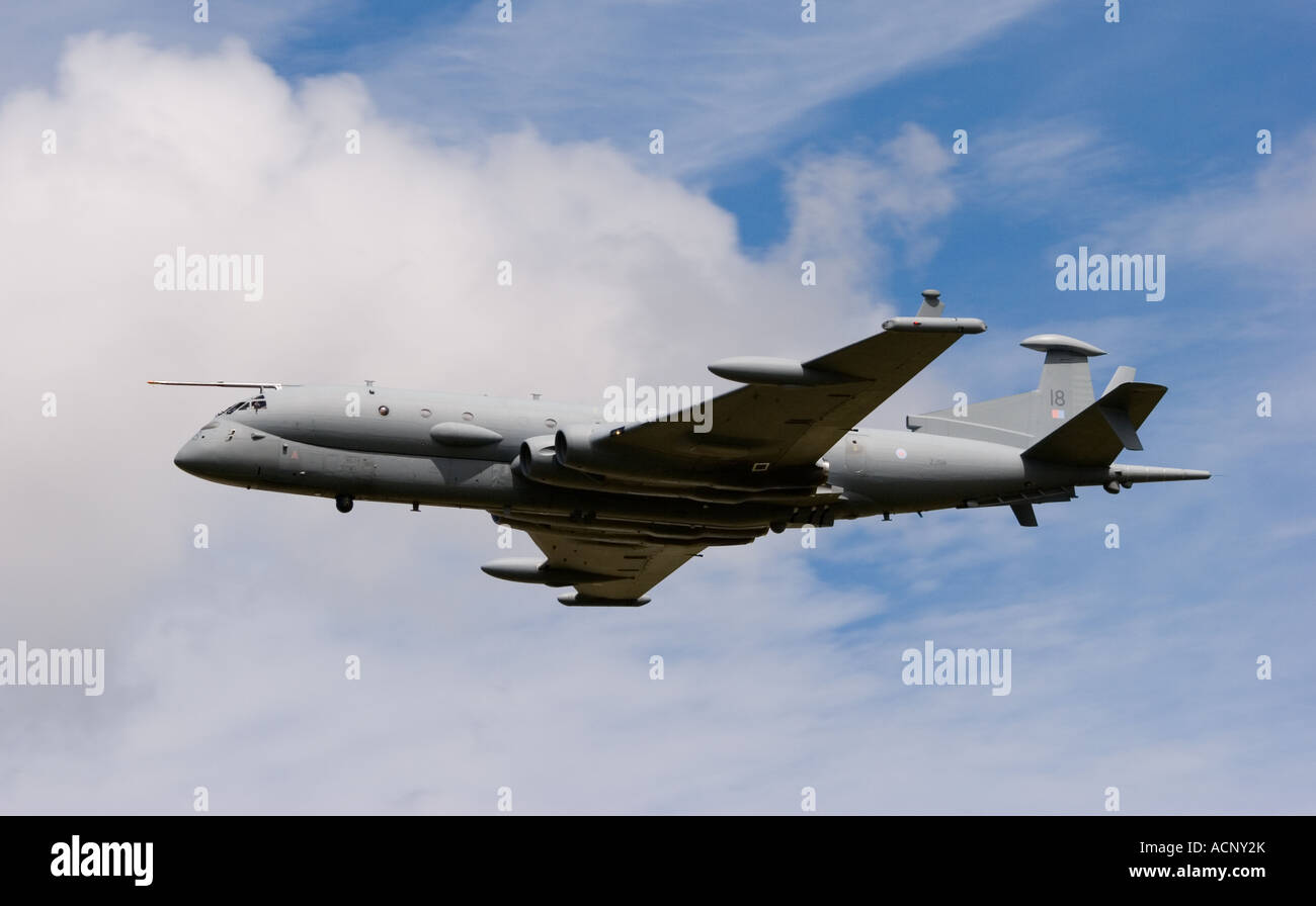 ZJ518 BAE Systems Nimrod MRA4 Ricognizione Marittima e attacco Mk4 aeromobili a RAF Fairford Foto Stock