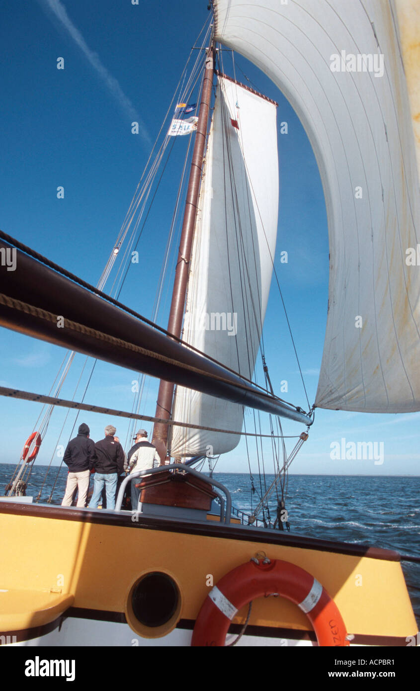 Nave a vela Foto Stock