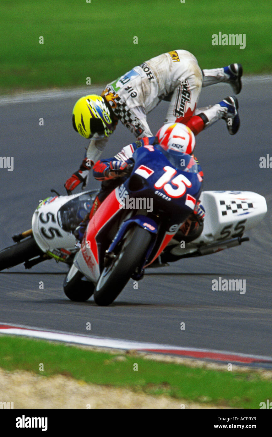 Gara di Moto GP Foto Stock