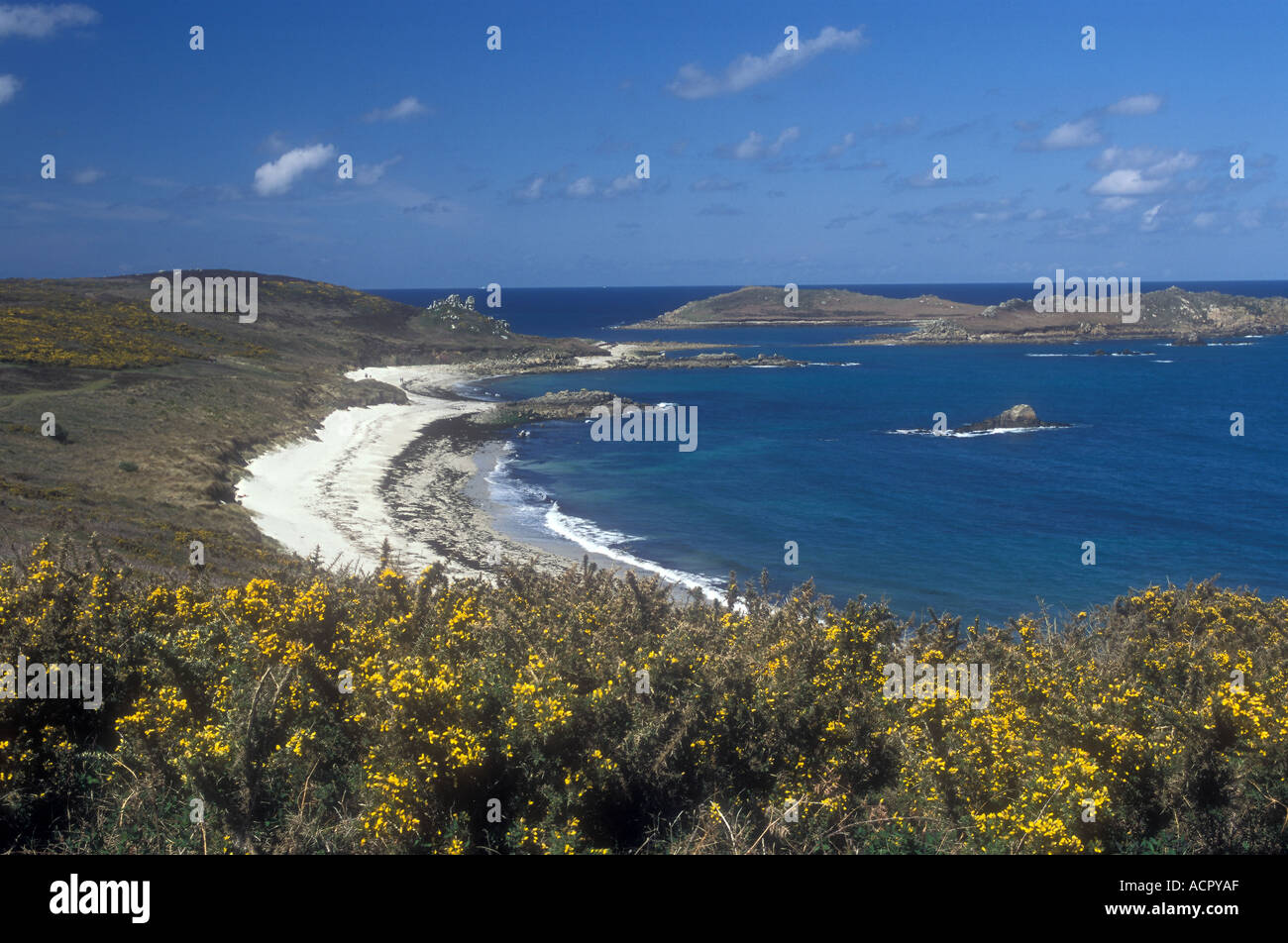 ST MARTIN'S BAY ST MARTIN'S Isole Scilly Foto Stock