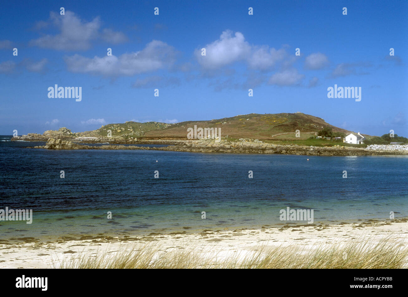 BRYHER SHORE Isole Scilly Foto Stock