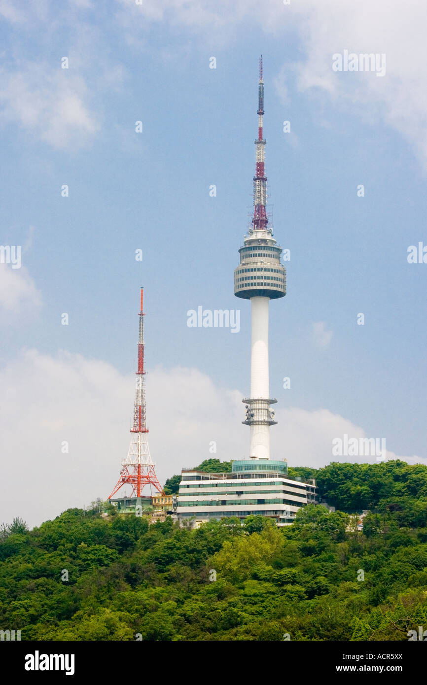 La Torre N Seoul Seoul COREA DEL SUD Foto Stock