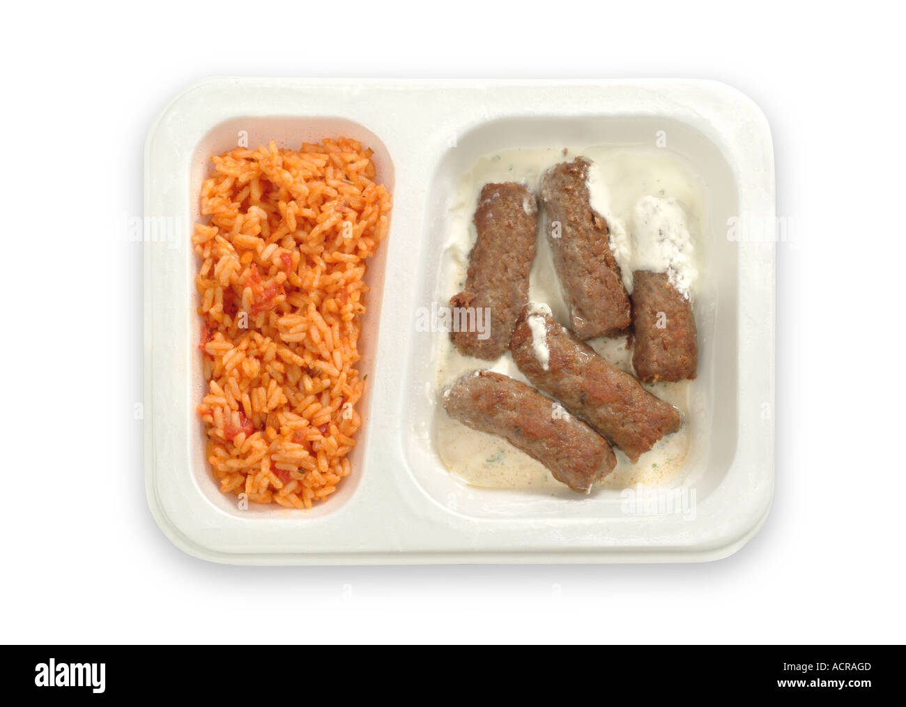 Convenience Food Fertiggericht Foto Stock