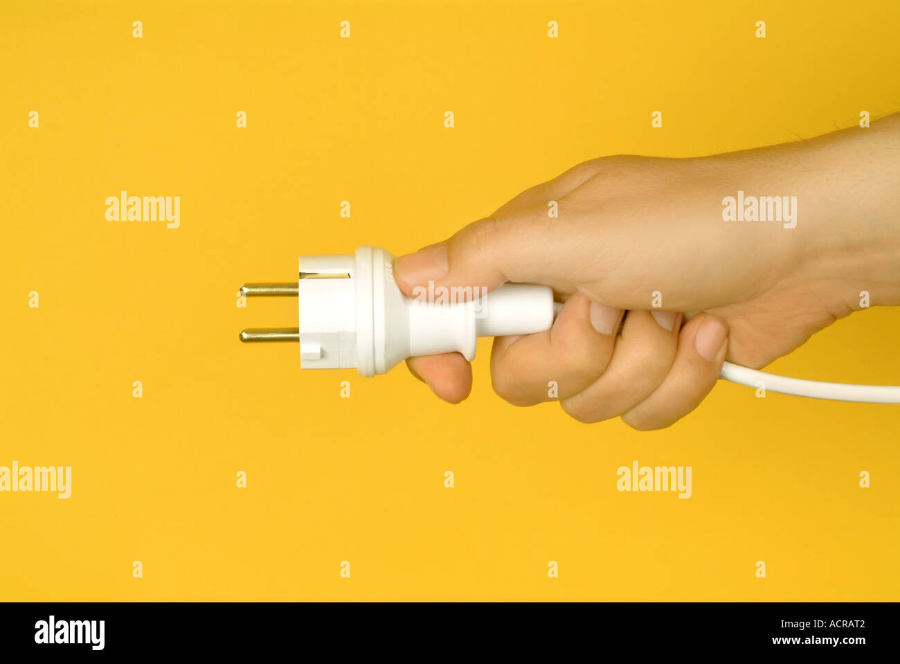 Il connettore Stecker Foto Stock