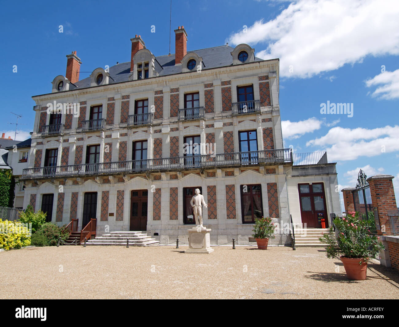 La maison de la Magie Robert Houdin 1805 1871 casa della magia Blois nella Valle della Loira in Francia Foto Stock