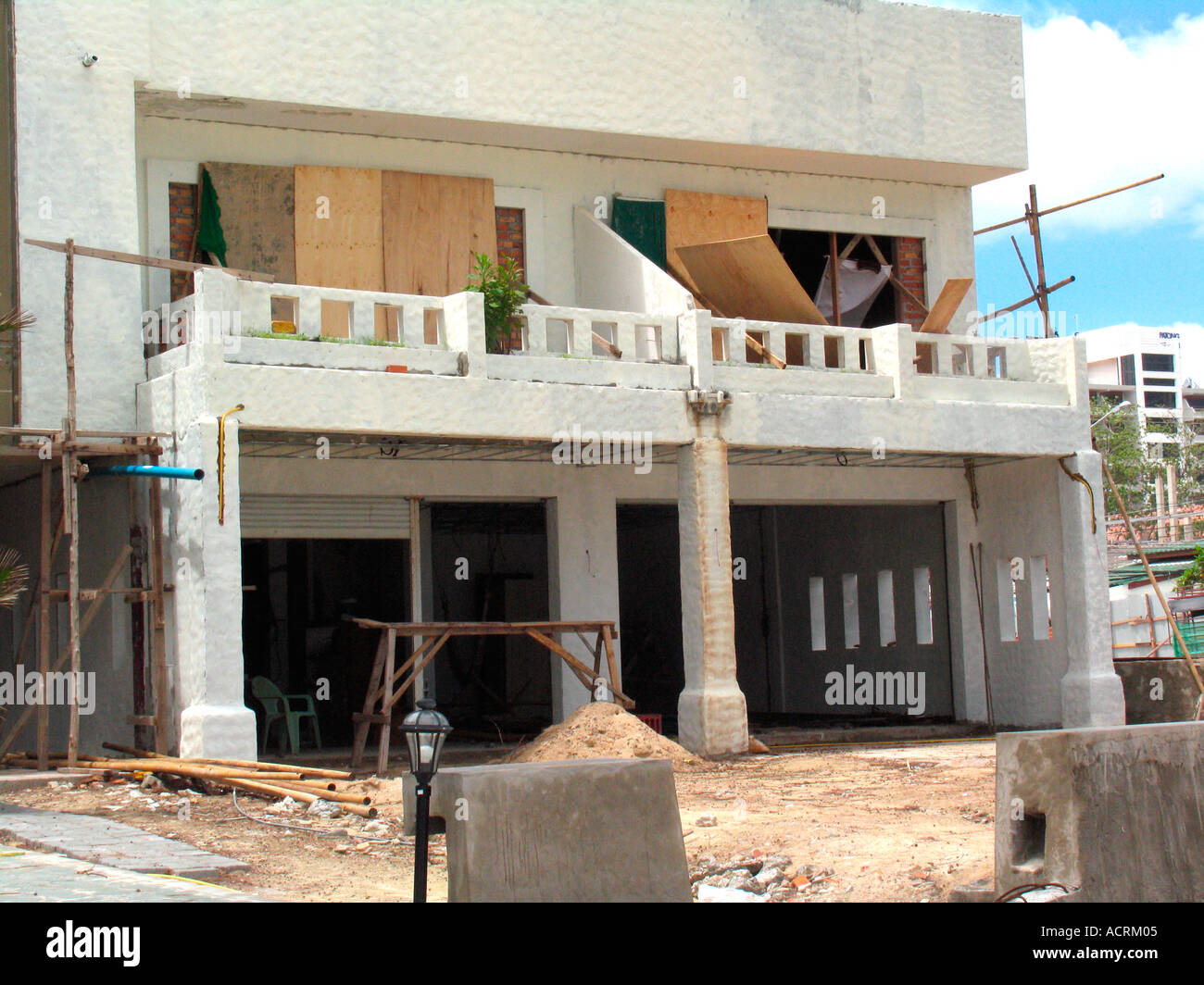 La ricostruzione a Patong Beach dopo lo tsunami isola di Phuket Thailandia Foto Stock