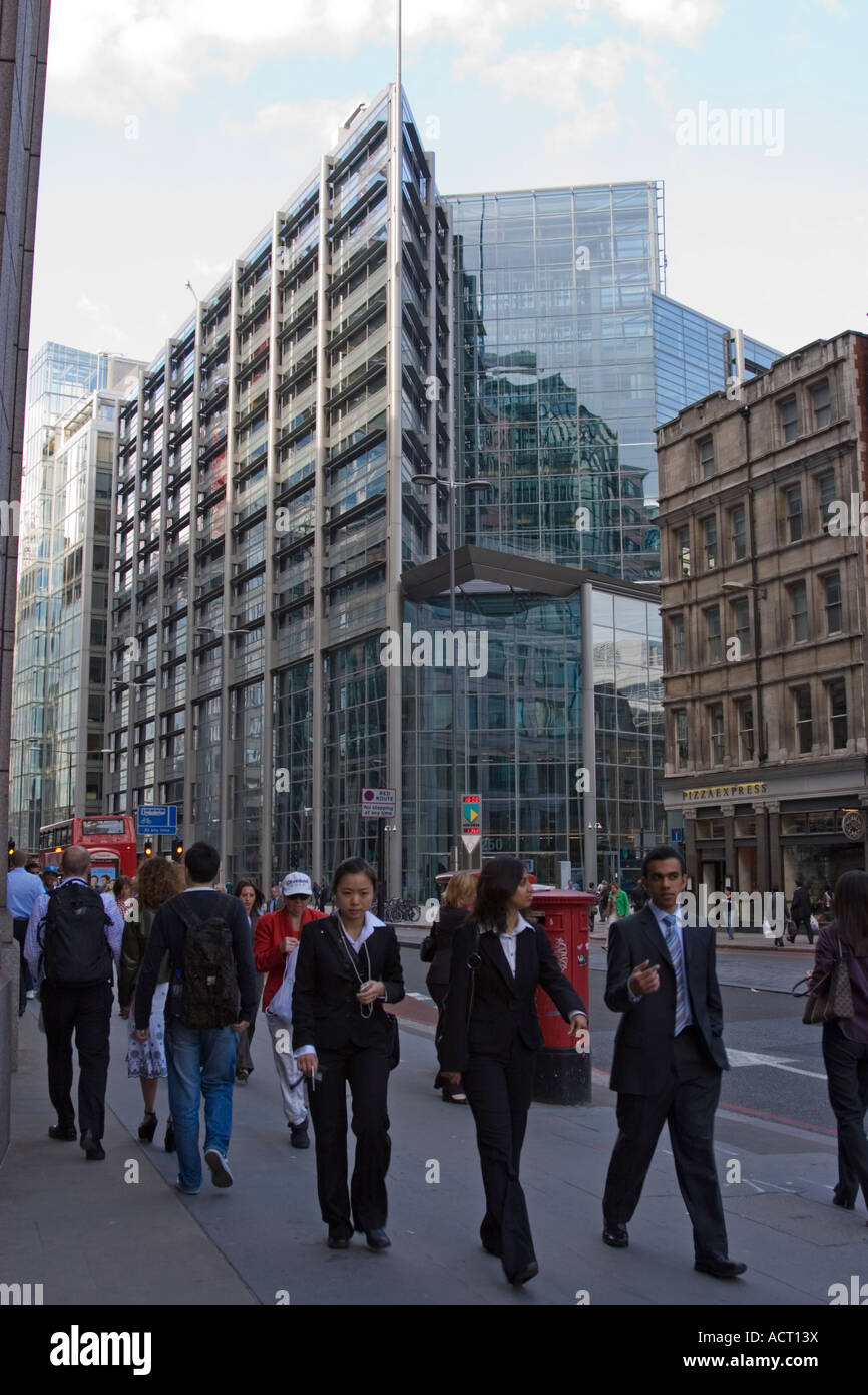 250 Bishopsgate ufficio edificio city of London Foto Stock