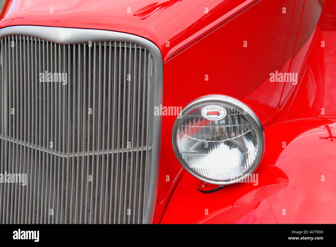 Deuce coupe settantacinquesimo anniversario Victoria a.c. faro anteriore Foto Stock