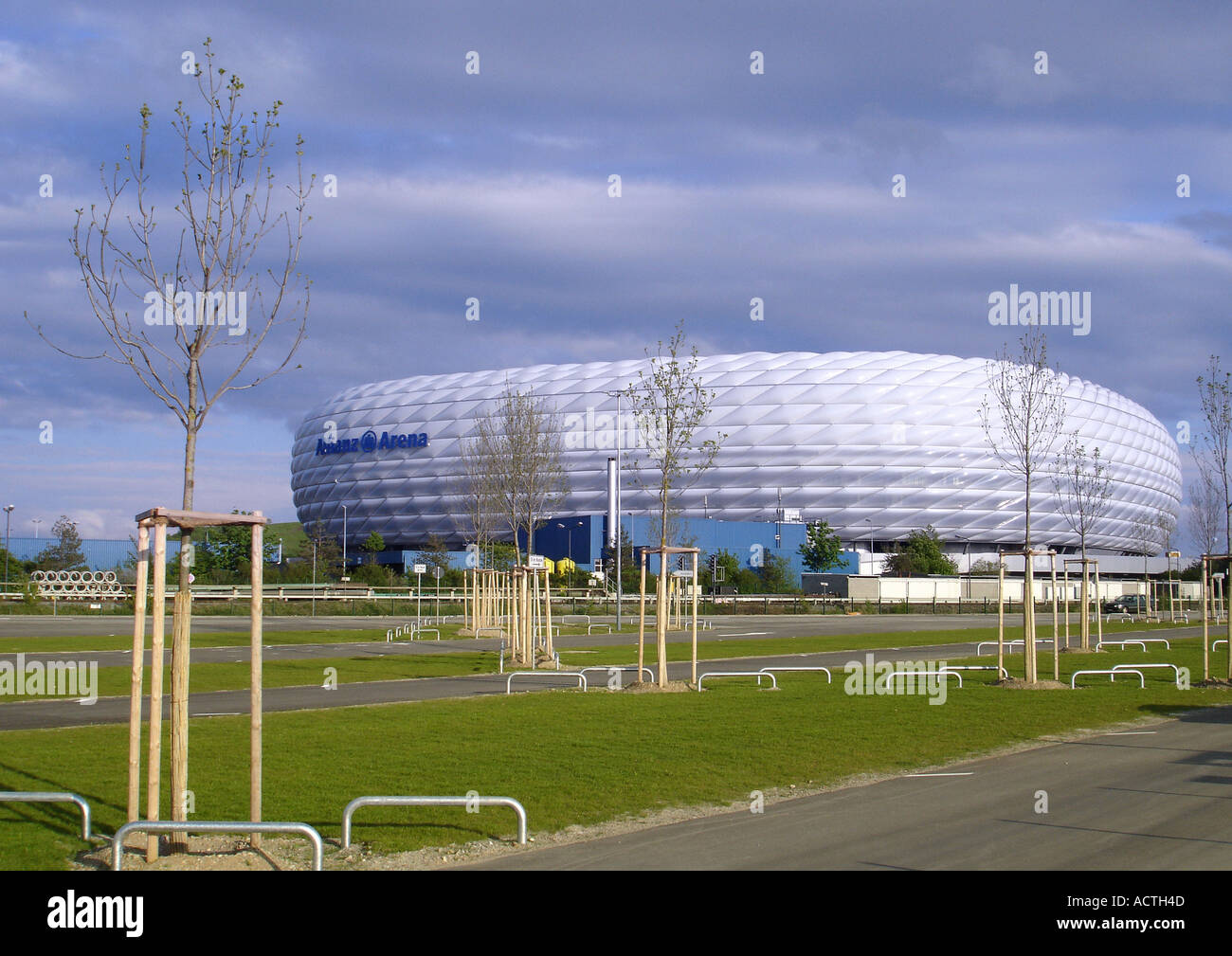 Allianz Arena Stadion Germania Foto Stock