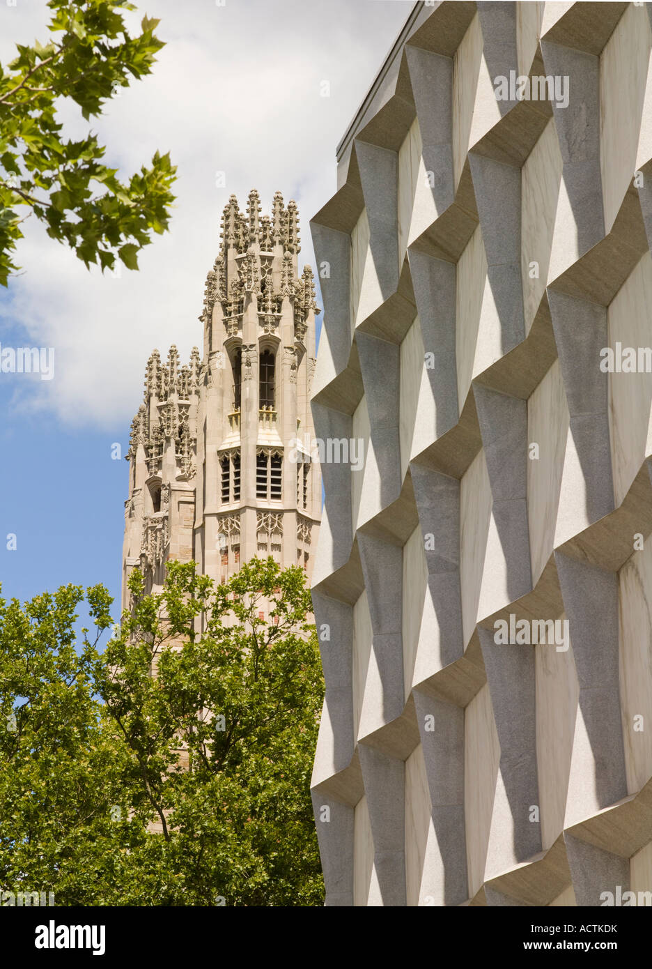 Beinecke Rare Book Library, Yale University di New Haven, Connecticut, Stati Uniti d'America Foto Stock