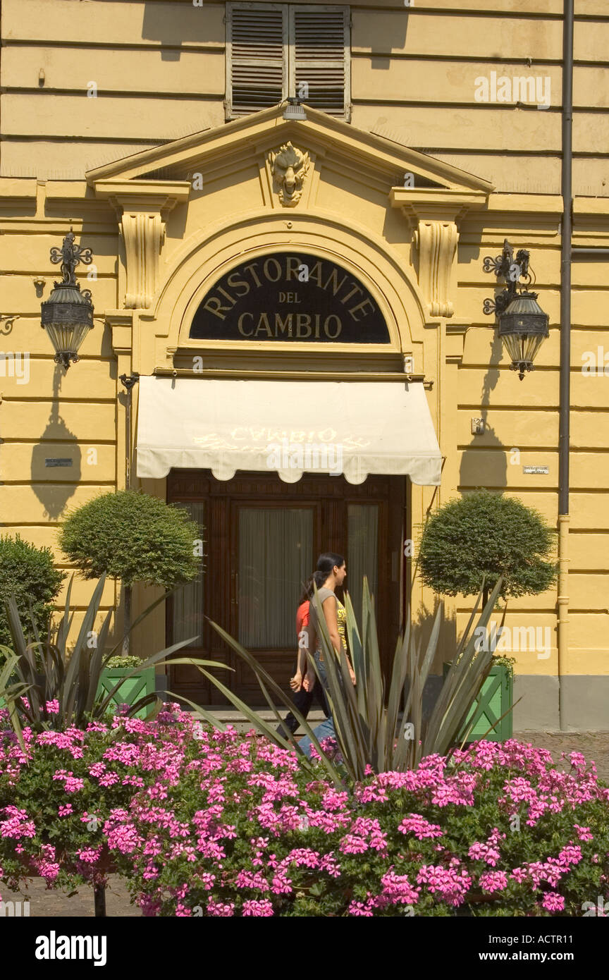 Torino Torino Piemonte Italia ristorante storico Ristorante del Cambio Foto Stock