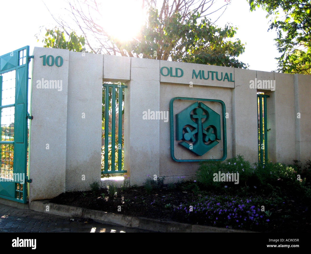 Vecchia entrata reciproco ad Harare 2007 Foto Stock