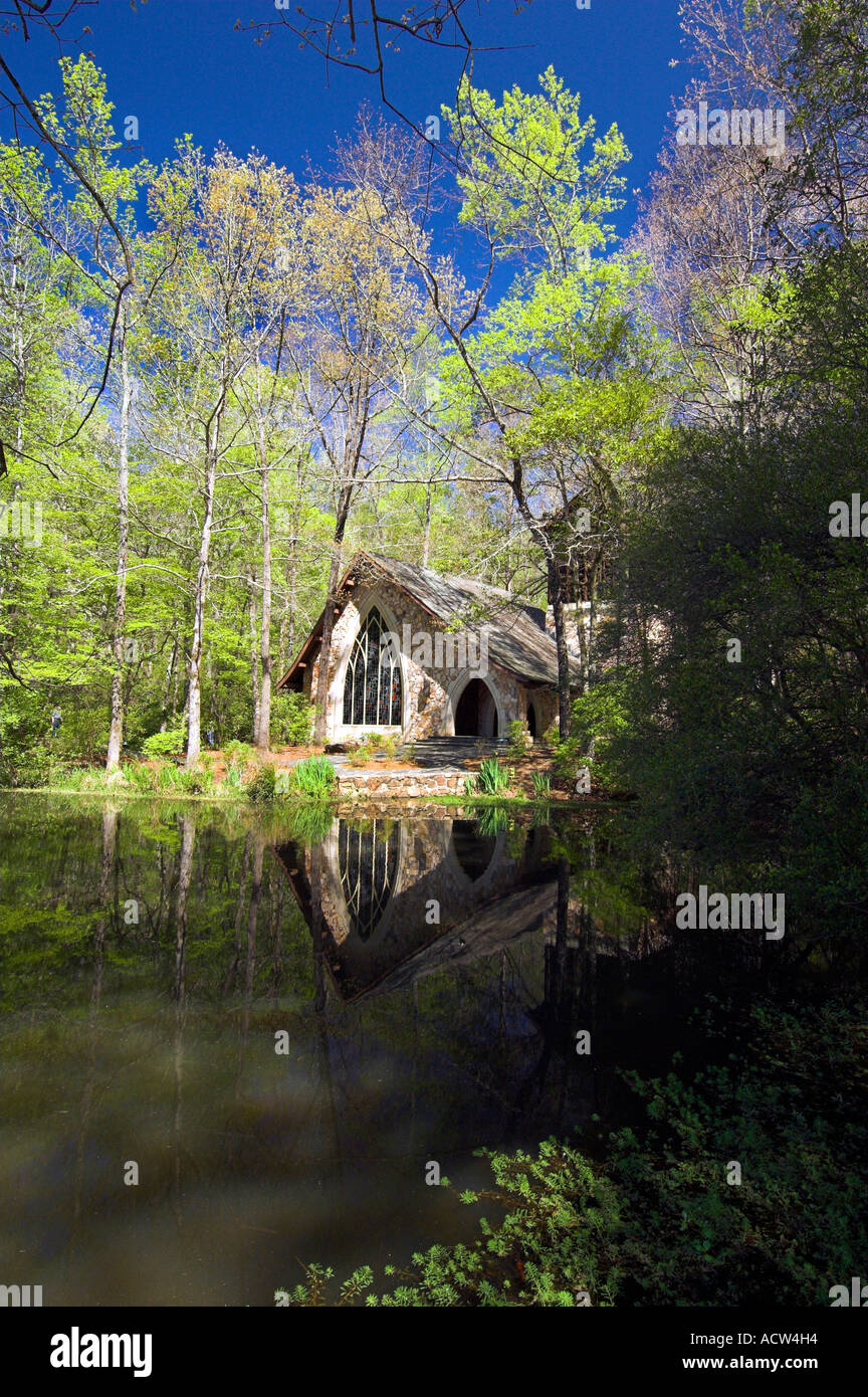 Callaway Memorial Chapel presso la Callaway Gardens in Georgia negli Stati Uniti Foto Stock