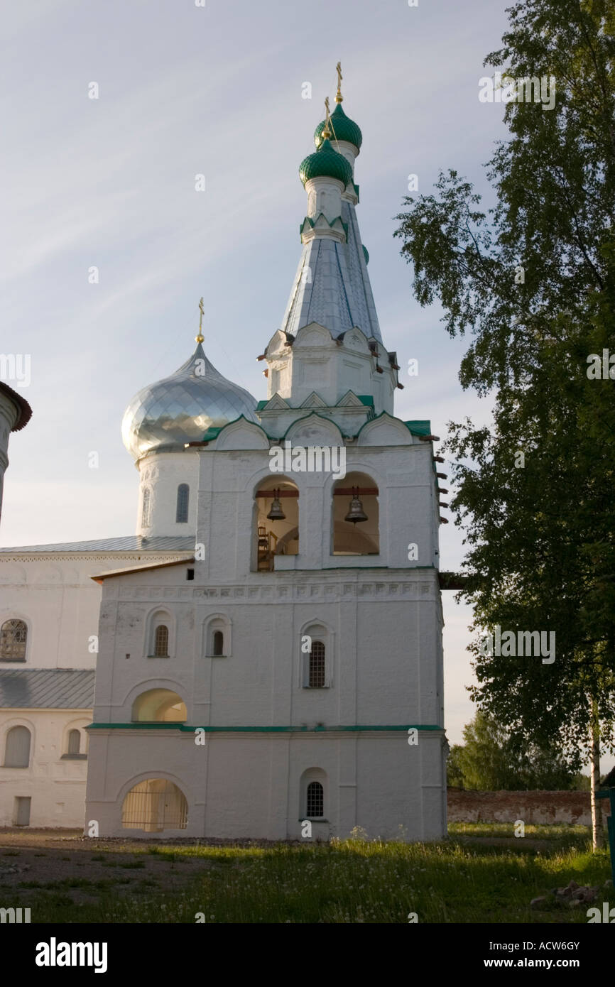 Alexander-Svirsky monastero, l'oblast di Leningrado, Russia. Foto Stock