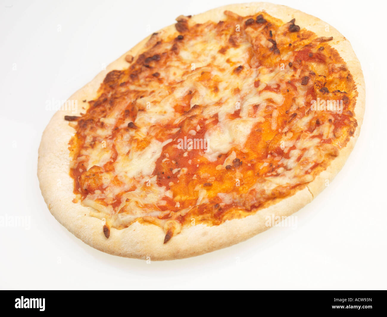 pizza Margherita Foto Stock