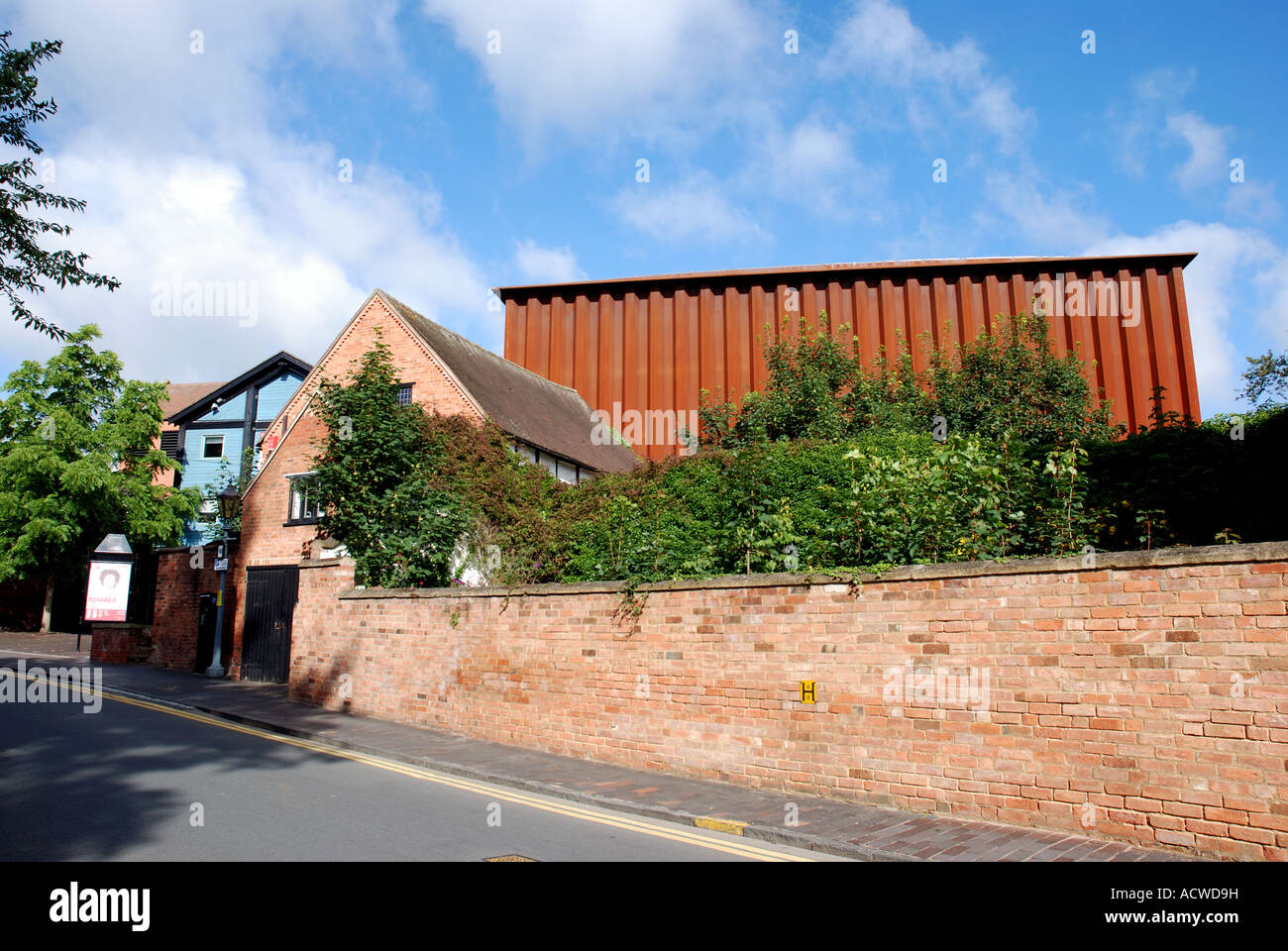 Il Courtyard Theatre, Stratford-upon-Avon, Warwickshire, Inghilterra, Regno Unito Foto Stock