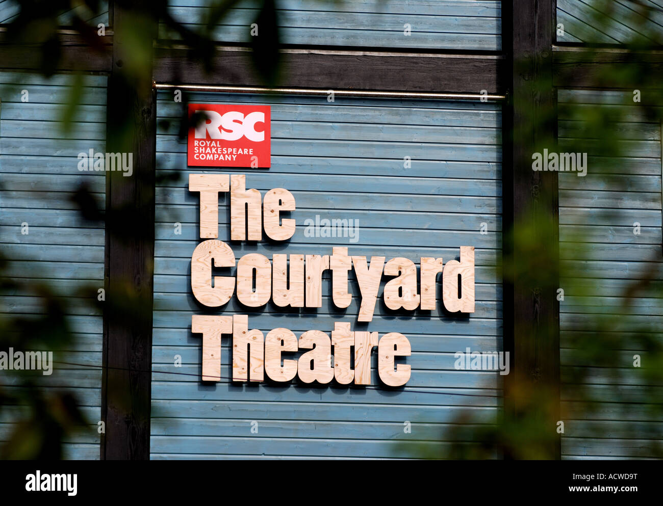 Il Courtyard Theatre, Stratford upon Avon, Warwickshire, Inghilterra, Regno Unito Foto Stock