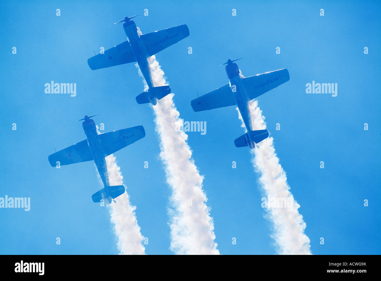 Bombardiere di aerei in volo Foto Stock