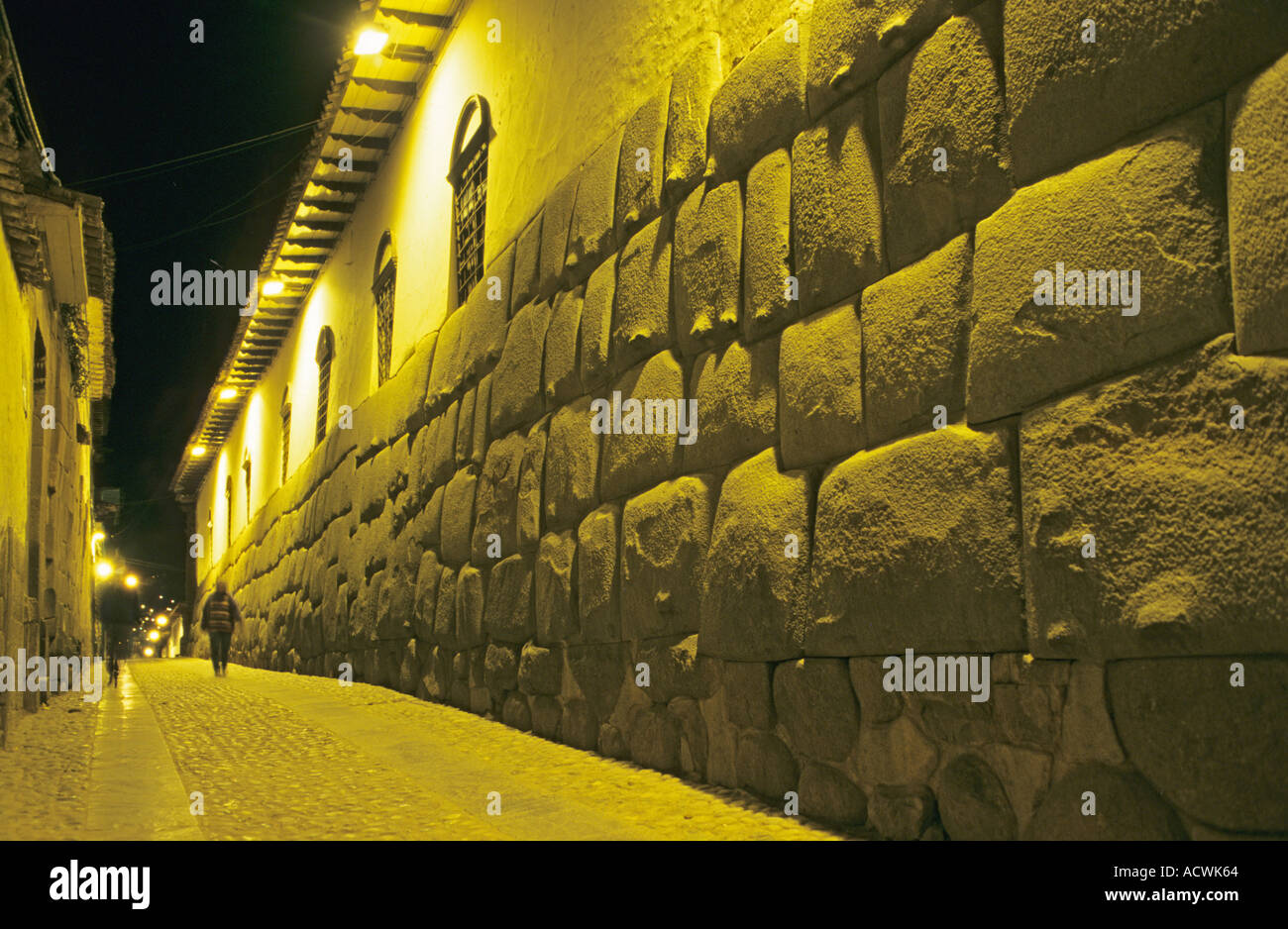 Città principali di Inkas Cosco Foto Stock