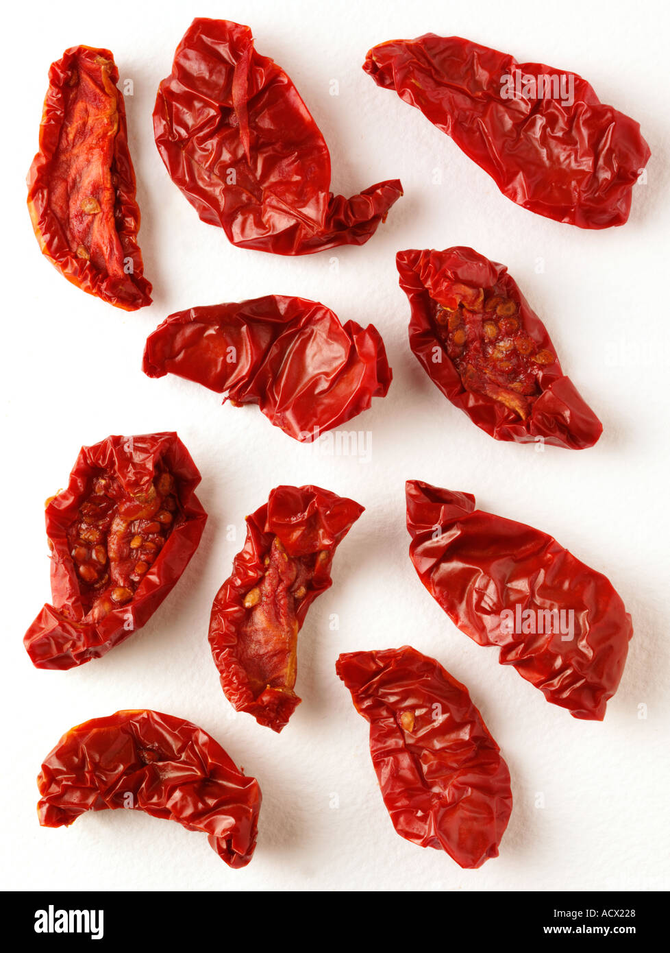 Pomodori secchi Foto Stock