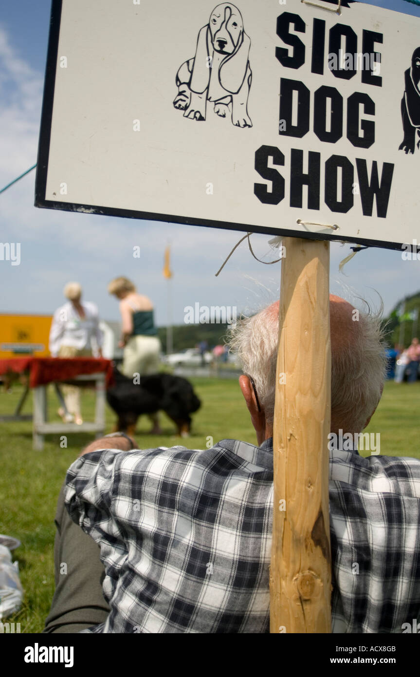 Il dog show Aberystwyth Agricultural Show 2006 Foto Stock