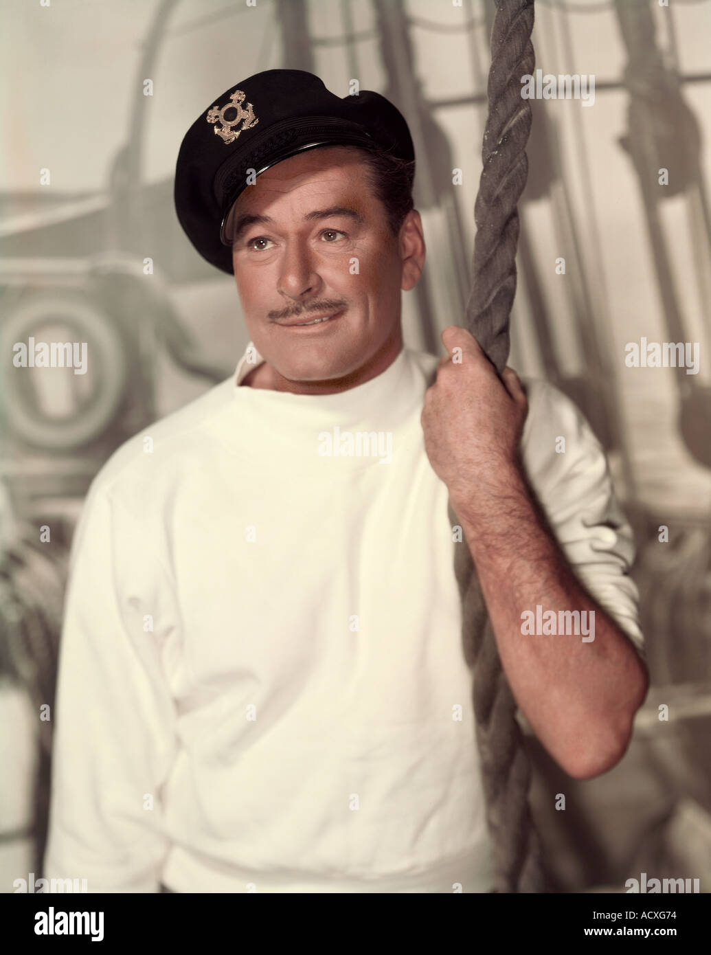 ERROL FLYNN attore statunitense 1909 1959 Foto Stock