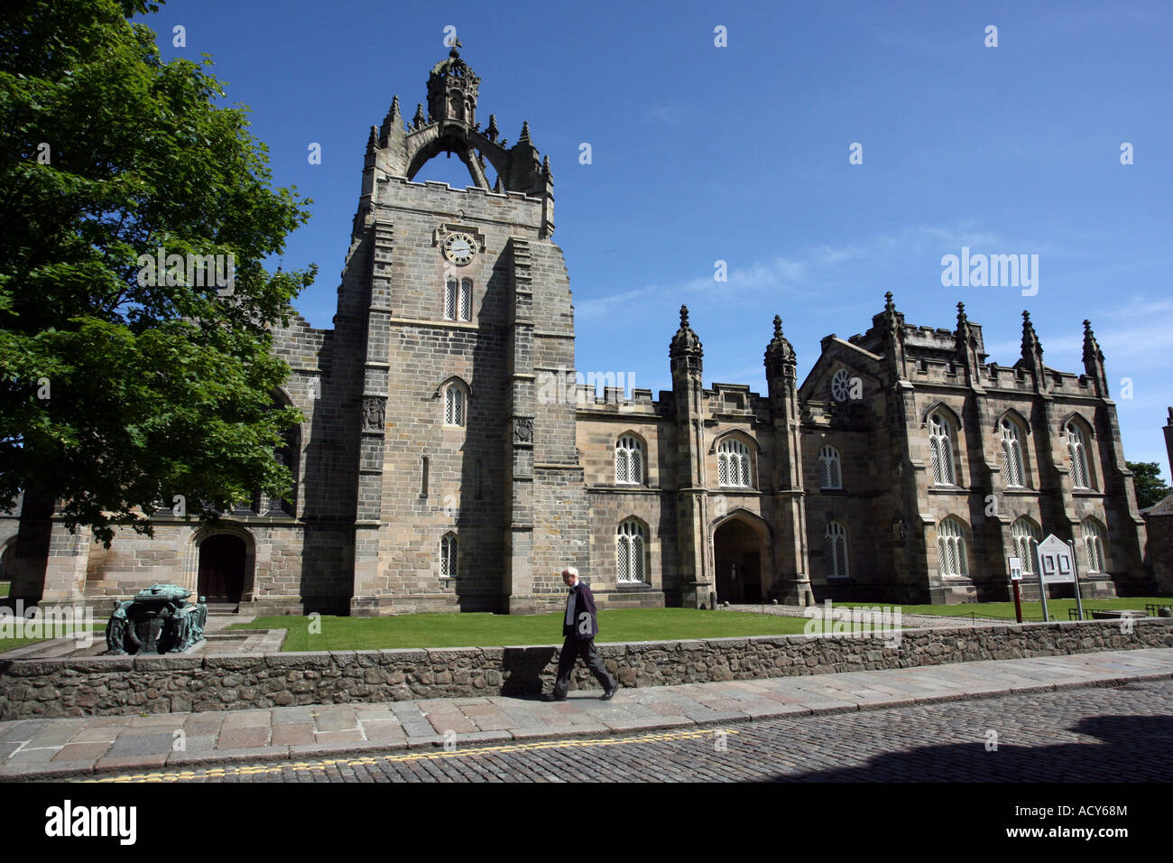 King's College dell Università di Aberdeen, nella città di Aberdeen, Scozia, Regno Unito Foto Stock