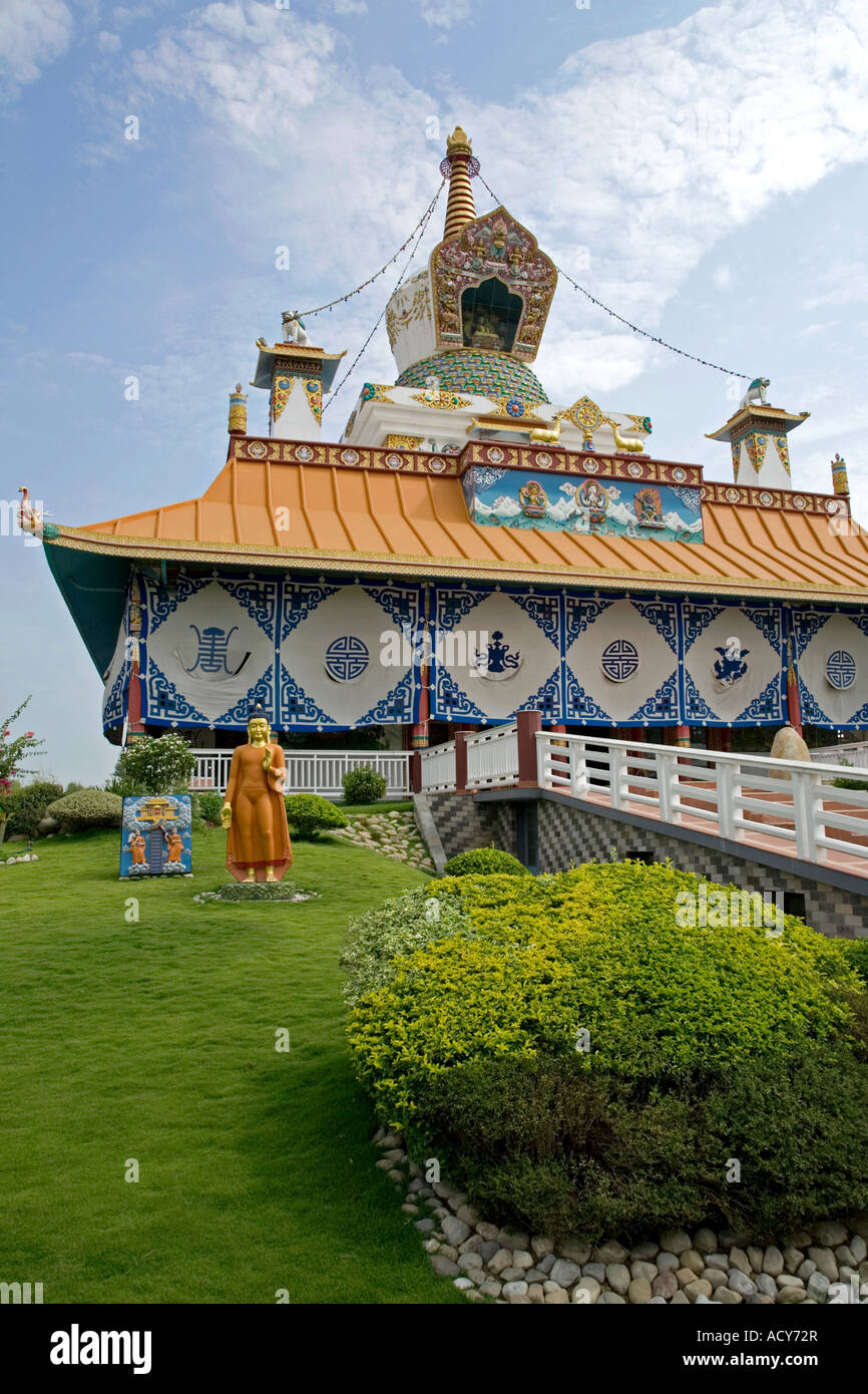 Il tedesco tempio buddista. Lumbini. Il Nepal Foto Stock