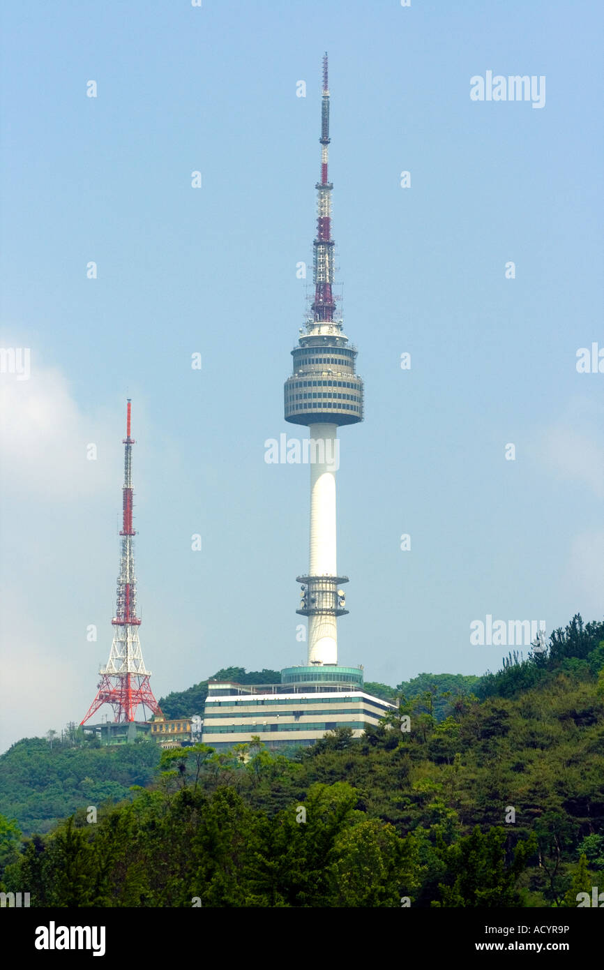 La Torre N Seoul Seoul COREA DEL SUD Foto Stock