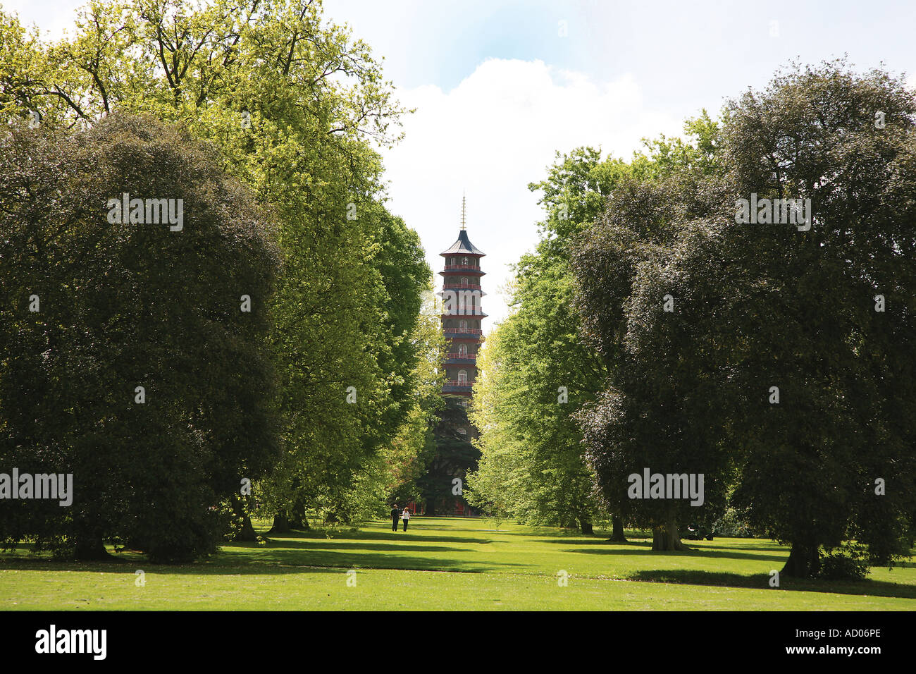La pagoda di Kew Gardens Foto Stock
