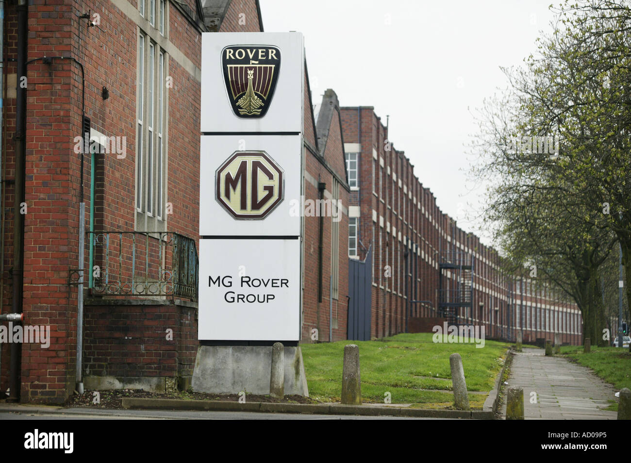 La MG Rover in fabbrica a Longbridge Birmingham REGNO UNITO 1 Maggio 2004 Foto Stock