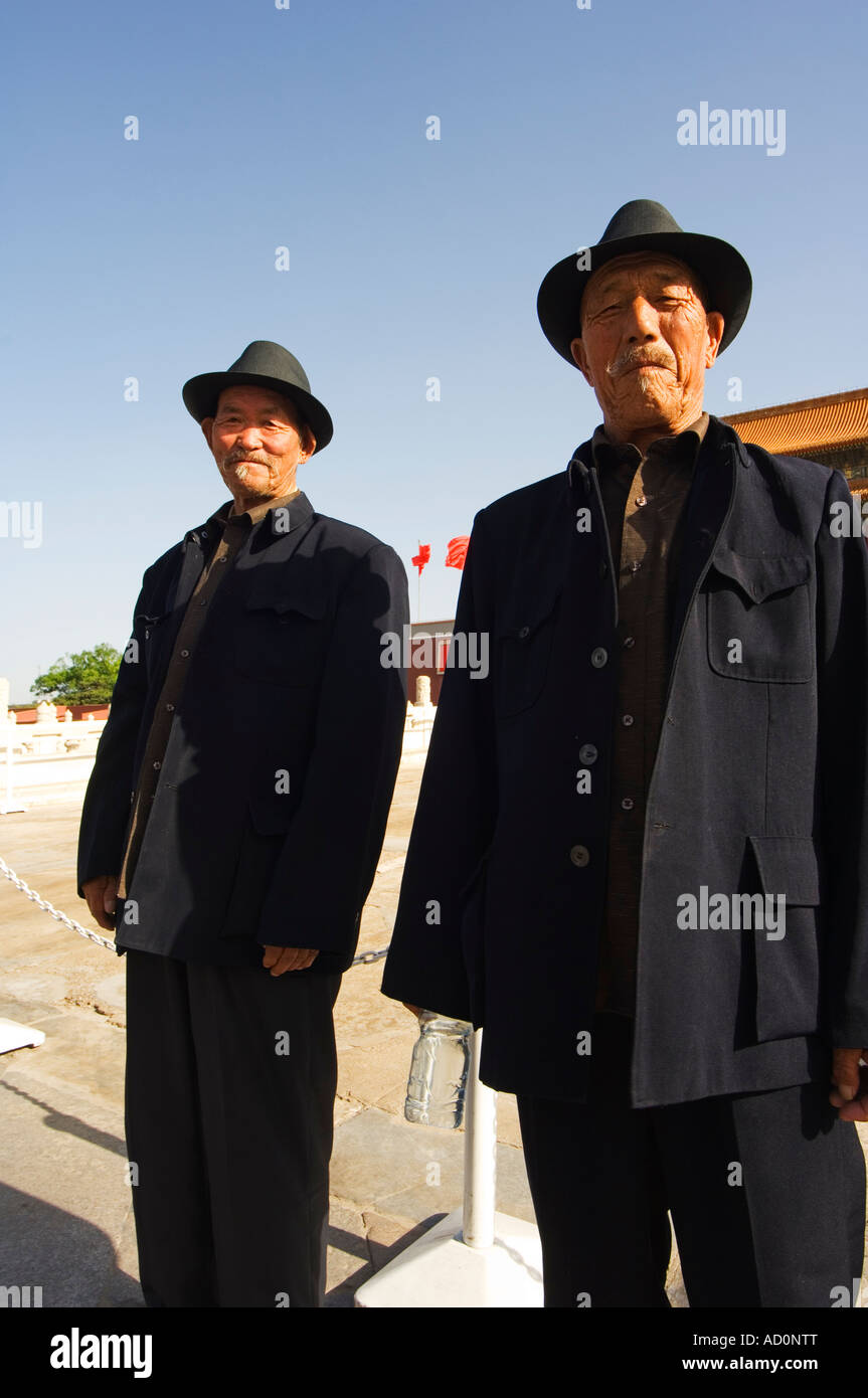 Piazza Tiananmen Peace Beijing Cina Foto Stock