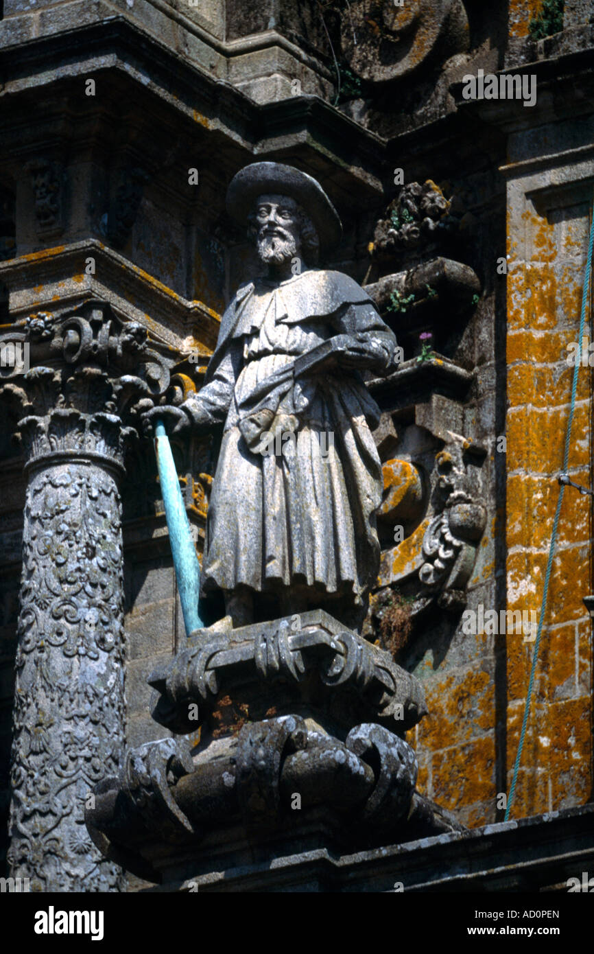 La Galizia Spagna Santiago di Compostela Cattedrale St James il grande Foto Stock