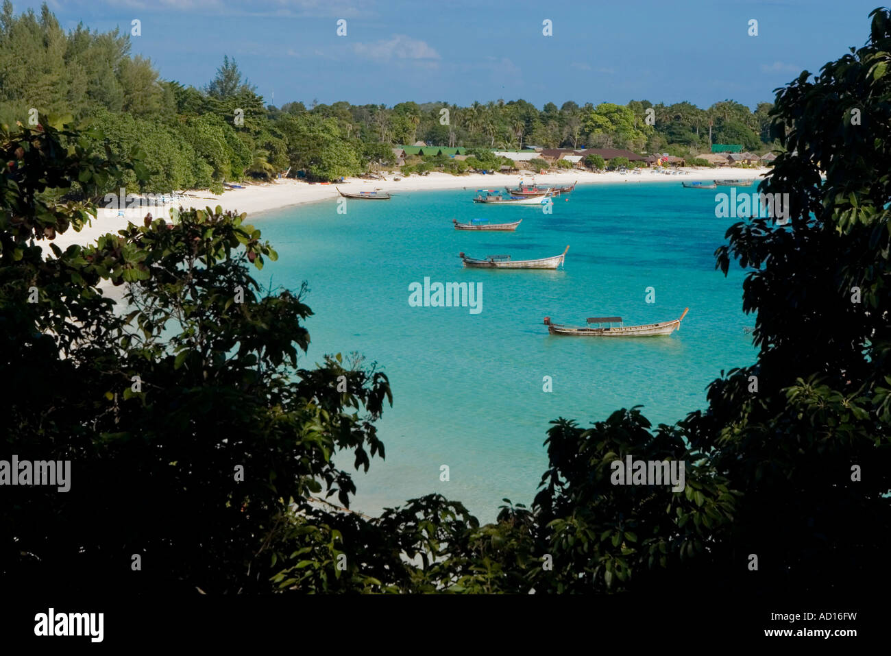 Hat Pattaya Pattaya Beach Ko Lipe Satun provincia della Thailandia Foto Stock