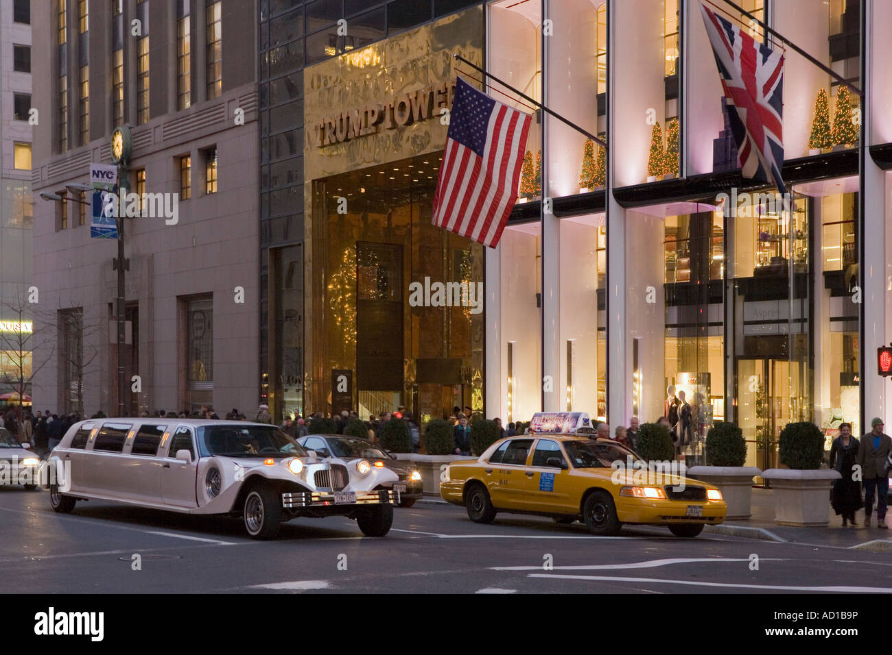 Fifth Avenue, Manhattan, New York City, Stati Uniti d'America Foto Stock