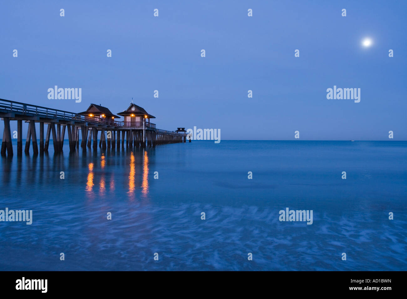 Napoli Molo, Naples, Florida, Stati Uniti d'America Foto Stock