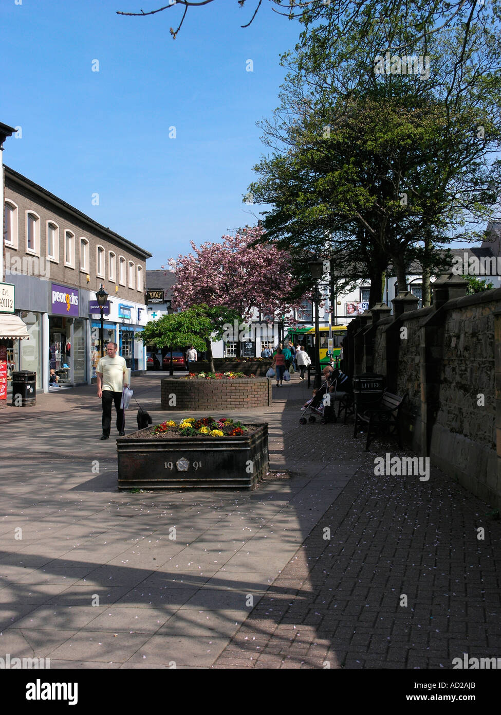 Church Street Poulton le Fylde Foto Stock