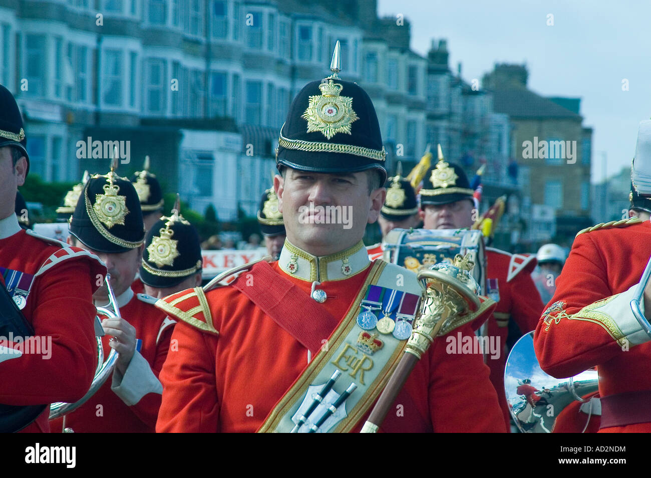 Patrimonio Bandmaster Gala Morecambe Lancashire Inghilterra sept 2004 Foto Stock