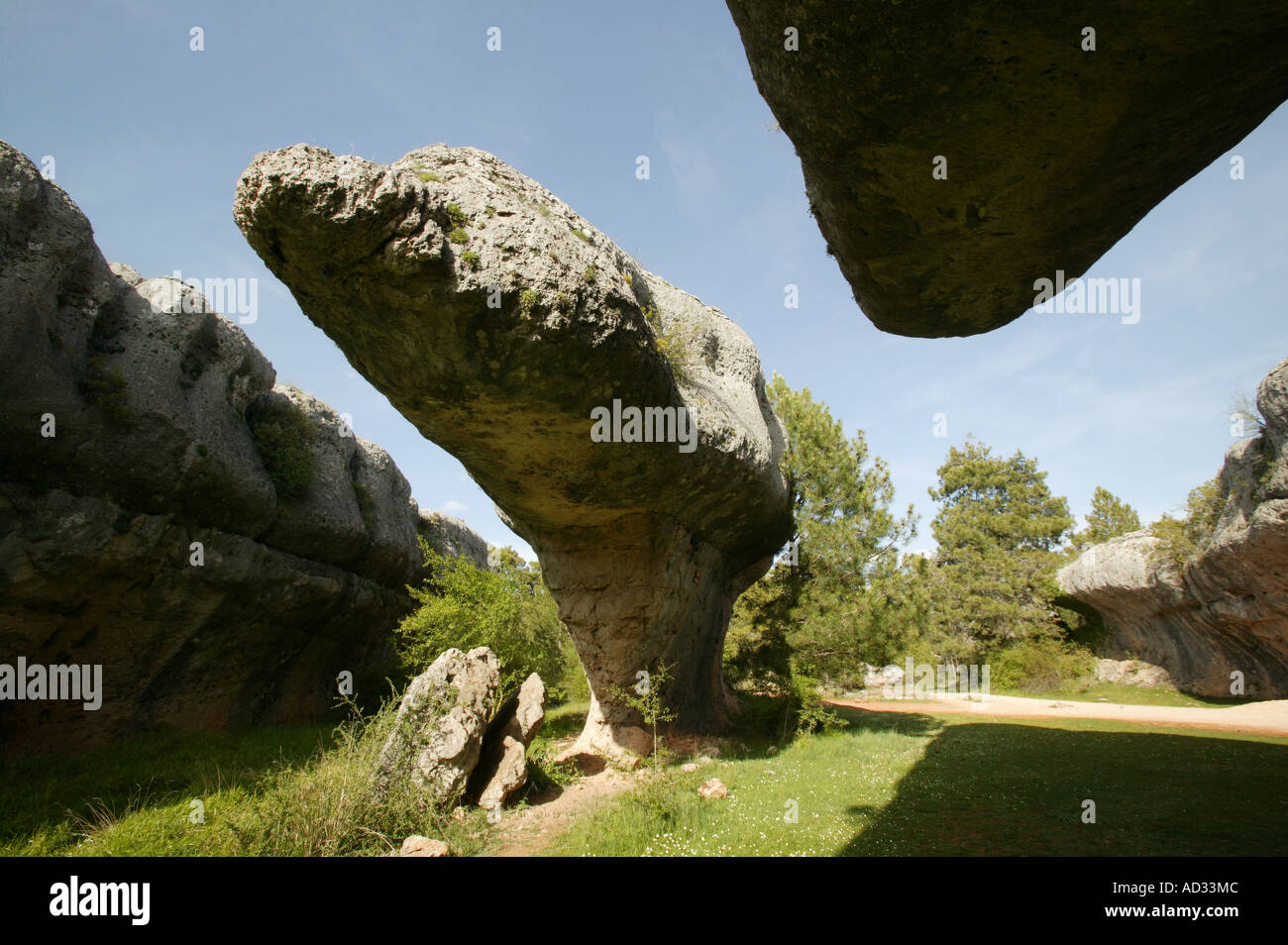 Spagna, Cuenca e Ciudad Encantada, haunted city Foto Stock