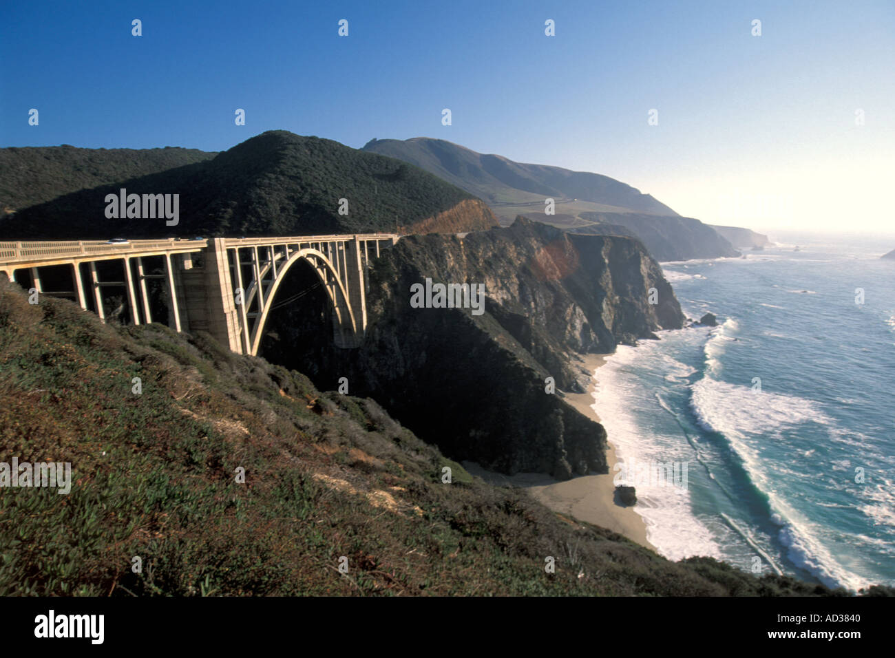 Stati Uniti California Big Sur Foto Stock