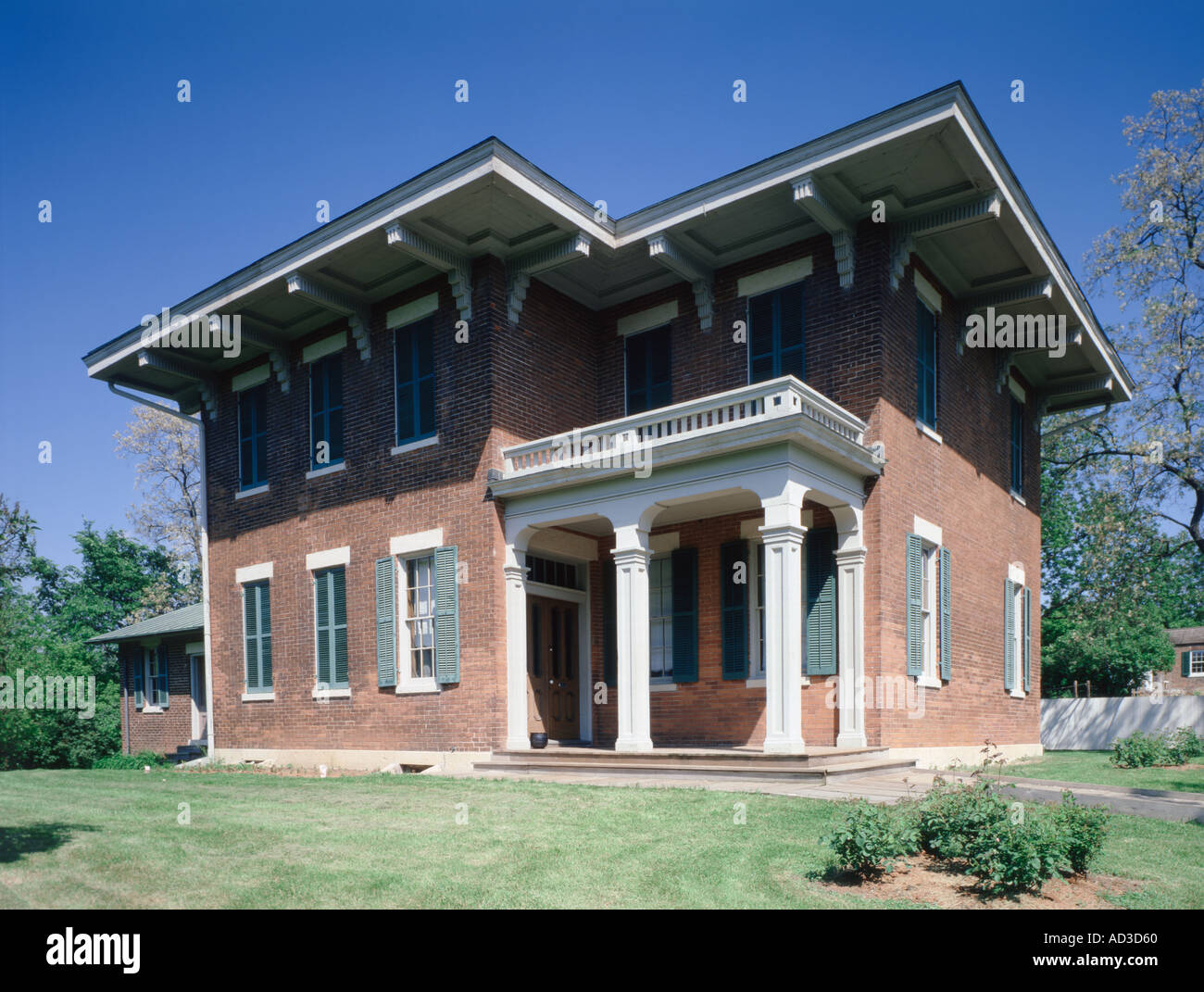 Casa presidenziale in Galena in Illinois di Ulisse S concedere il diciottesimo presidente degli Stati Uniti dal 1869 al 1877 Foto Stock